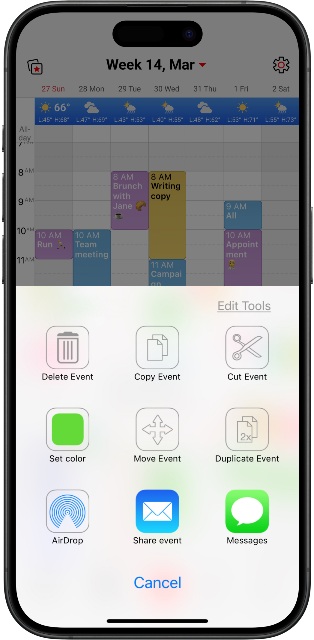 WeekCal Most Powerful Calendar For IPhone IPad WeekCal Most Powerful Calendar For IPhone IPad